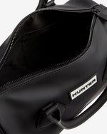 Displays the black 'Hunter' branded Women's Black Quinn City Hand Bag