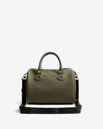 Displays the Kambaba Quinn 'Hunter' branded Women's City Hand Bag