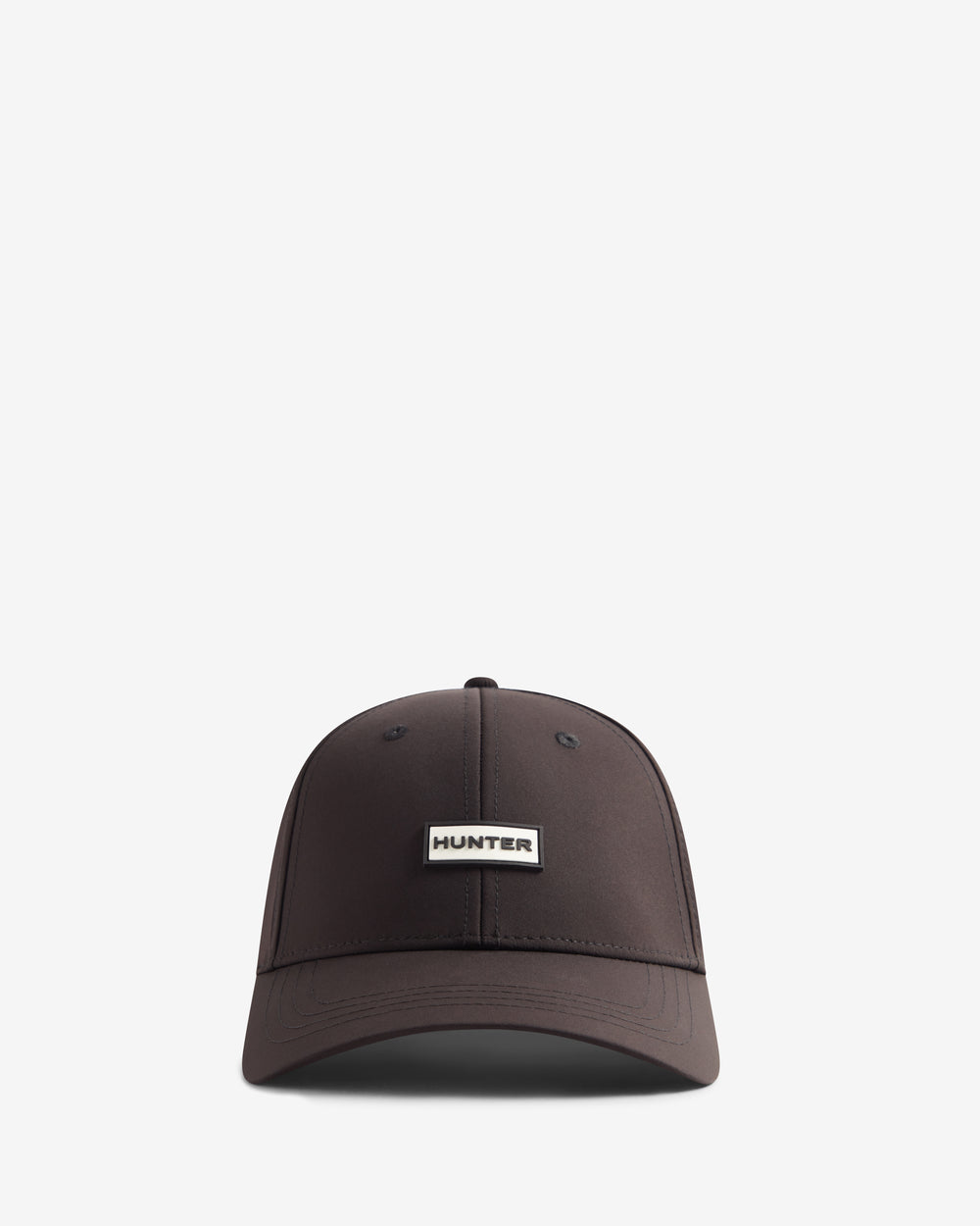 Displays the Brown 'Hunter' branded Storm Cap