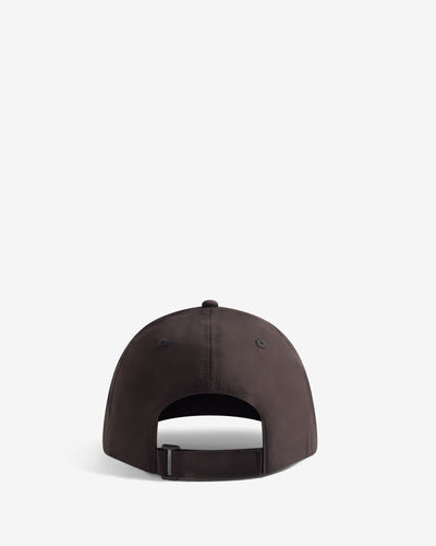 Displays the Brown 'Hunter' branded Storm Cap