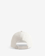 Displays the White 'Hunter' branded Storm Cap
